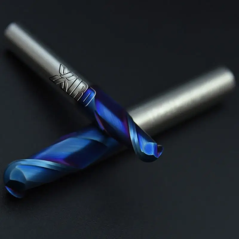 HRC65 Solid carbide end mills with ball nose
