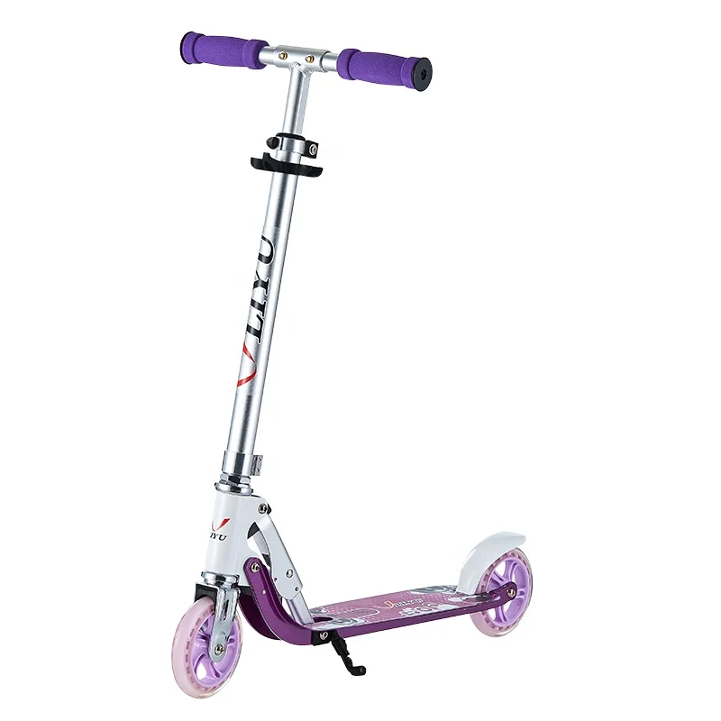 Fashion Hot Sale Kids Kick Scooter  Aluminum alloy foldable 2-wheeled scooter for kids