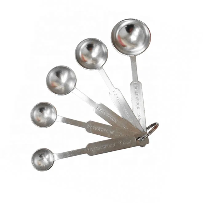 Liquid & Dry Ingredients Kitchenware Set of 5 Heart Unique Measuring Spoon And Cup Sets