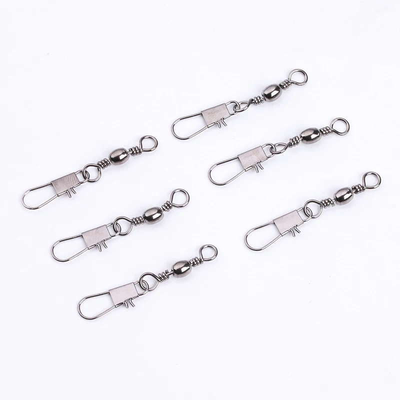 Barrel Swivel with B-type Snap Fishing Tackle Fishing Line Connector