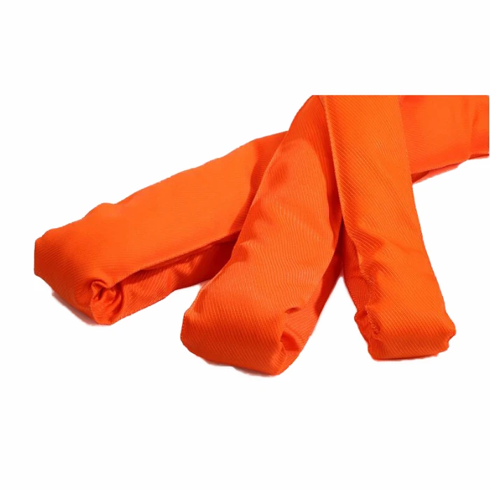 Heavy duty crane lifting belt endless polyester round lifting sling rope 20 ton