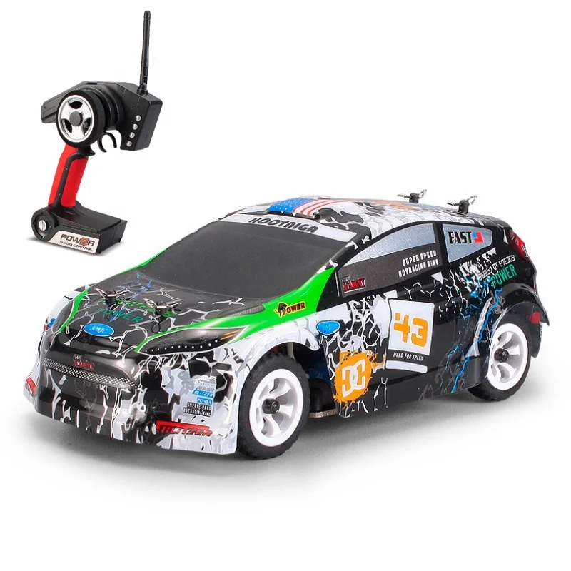 Wltoys K989 1/28 Масштаб 2 4G Радиоуправляемая машина 4WD бег 30 км/ч высокоскоростной гоночный Дрифт игрушка