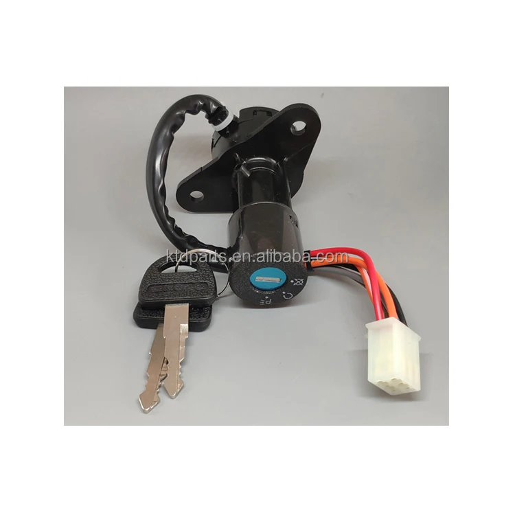 KTD Wholesale GS125 Motorcycle Ignition Lock Key Switch With 4 6 Wires For South America Market