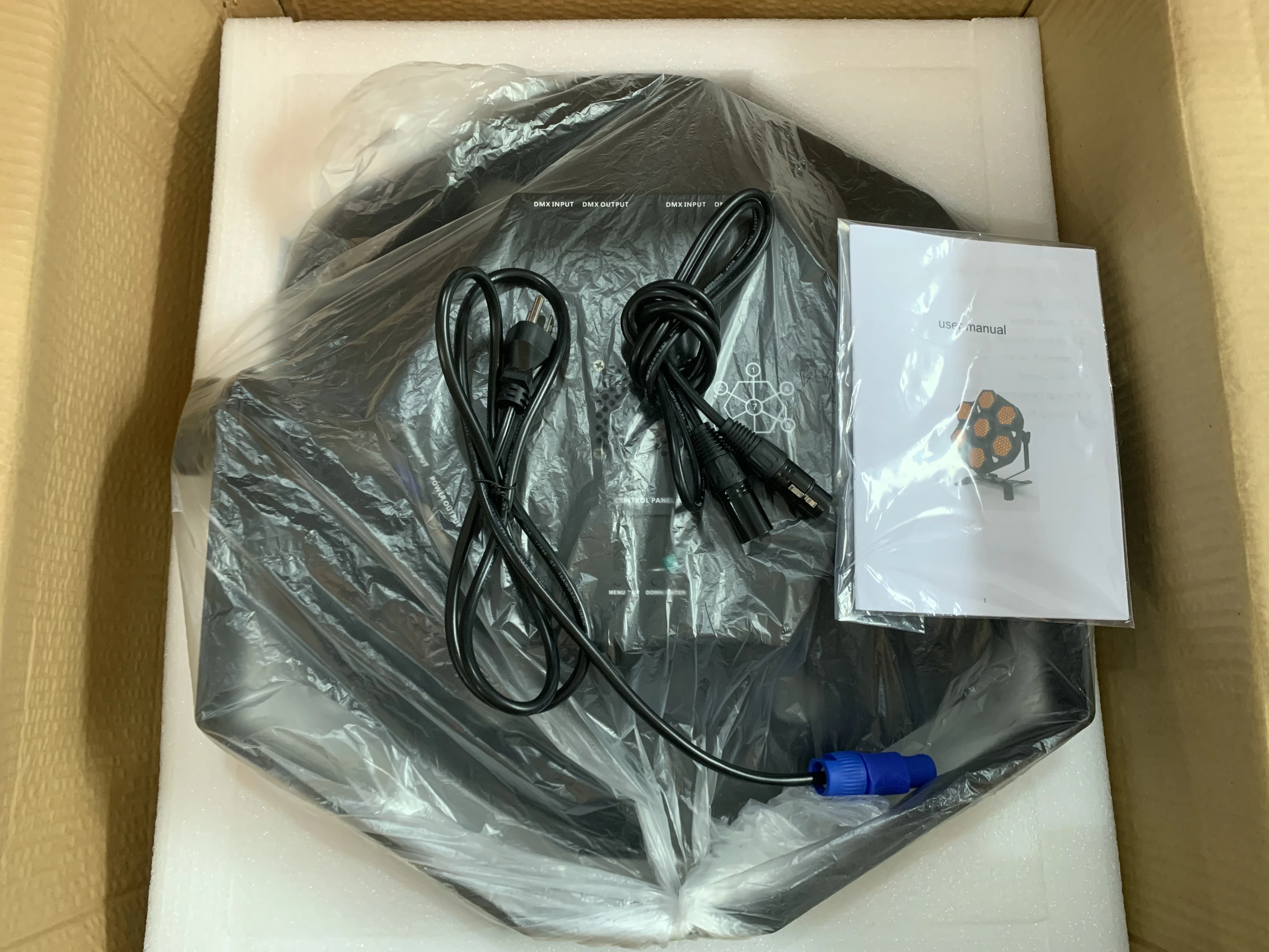 P1 MINI LED 7pcs x 30w LED warm white DJ disco stage background led vintage Halogen portman P1 retro lamp