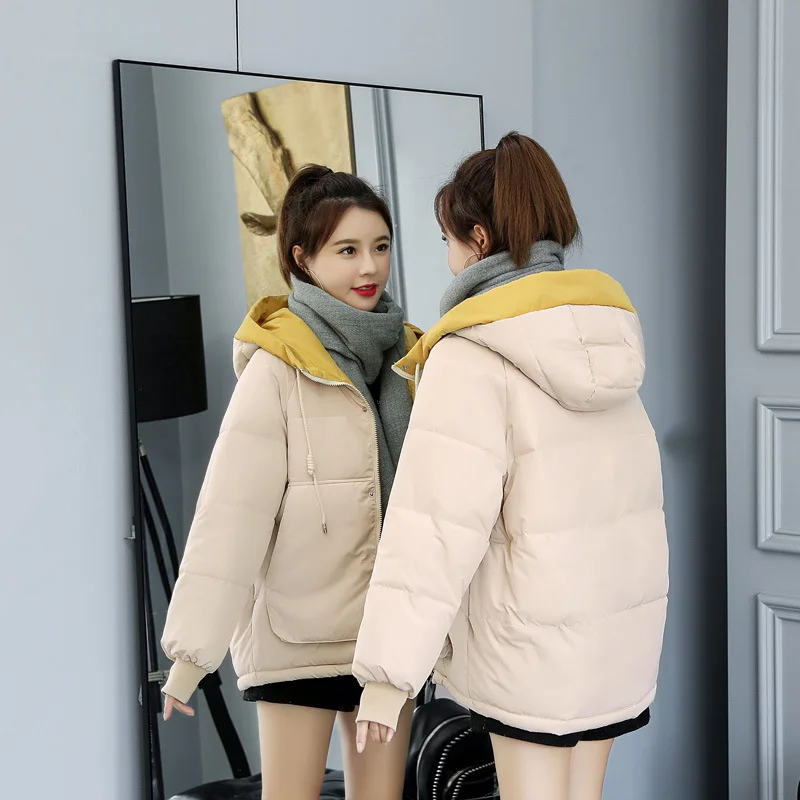 Short Winter 2025 New Korean Edition Student Bread Coat Cotton Coat