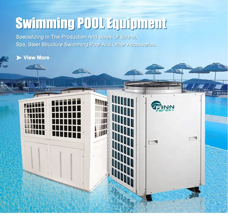 Air source energy saving swimming pool heater pool heat pump