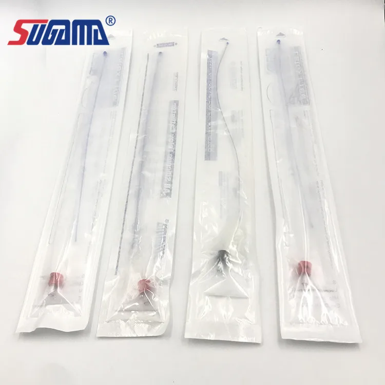CE approved disposable 100% medical silicone foley catheter urinary catheter