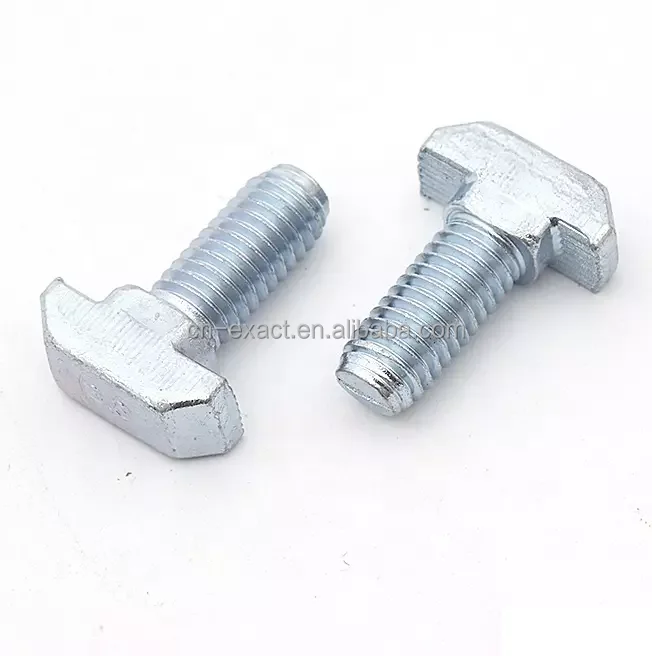 Factory direct T Slot Hammer Head 304 Stainless Steel Channel T Bolts Screws