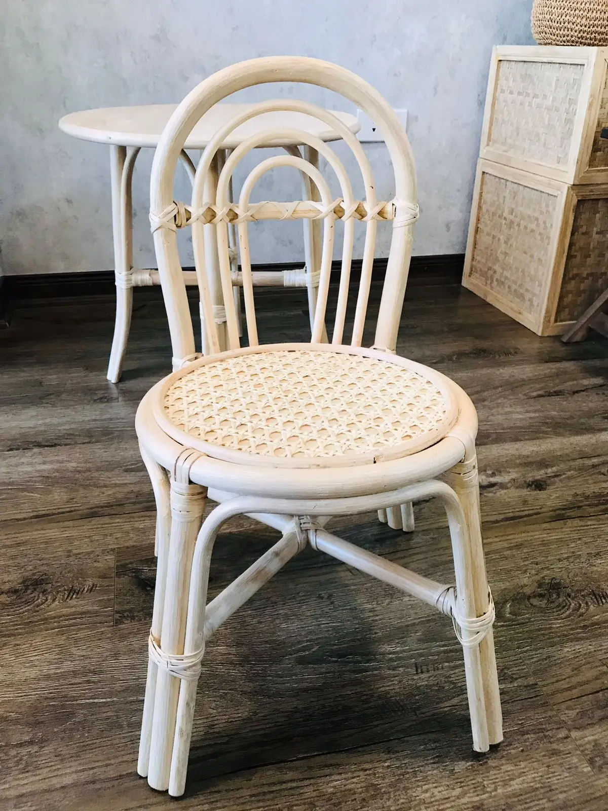 Hot Selling child animal toddler Rattan baby high feeding dining chair baby room furniture learning products children chairs