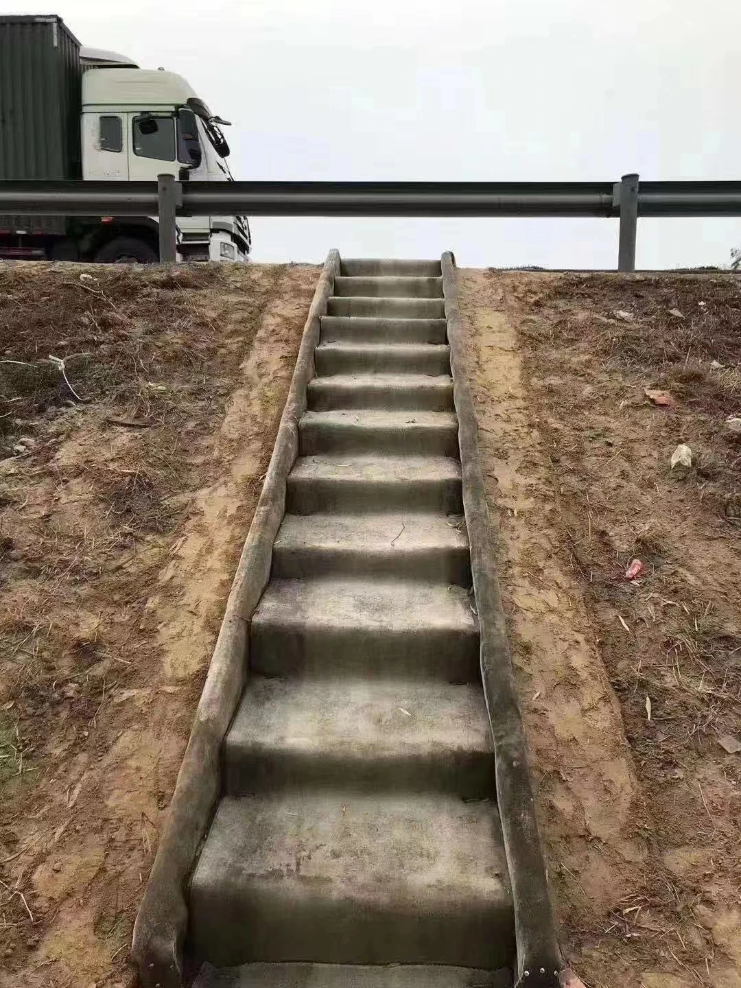 China factory high quality concrete blanket railway slope protection waterproof drainage ditch cement blanket