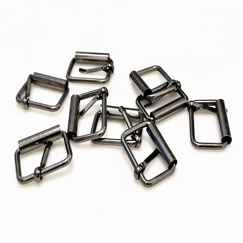 Wholesale High Quality Adjustment Square Key Ring Metal Ring Bag Buckle For Strap