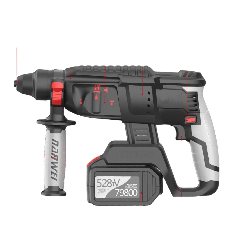 Industrial Heavy Duty Electric Hammer Drill