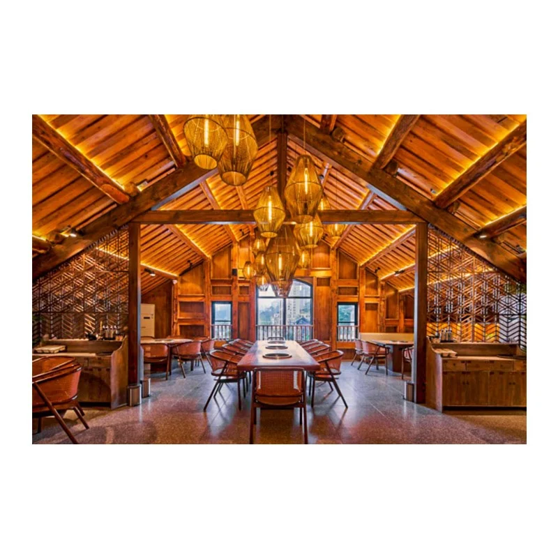 Hot Pot Table  Customized Shape Smokeless White Marble  Hotpot Table for Restaurant