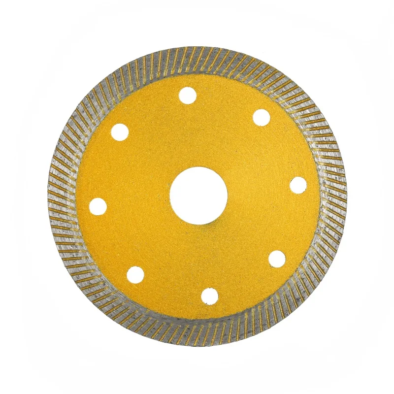 thin sintered diamond saw blade 105m Tile for Ceramic Granite Marble Cutting Blades Corrugated  Turbo Cutter Diamond Saw Blade