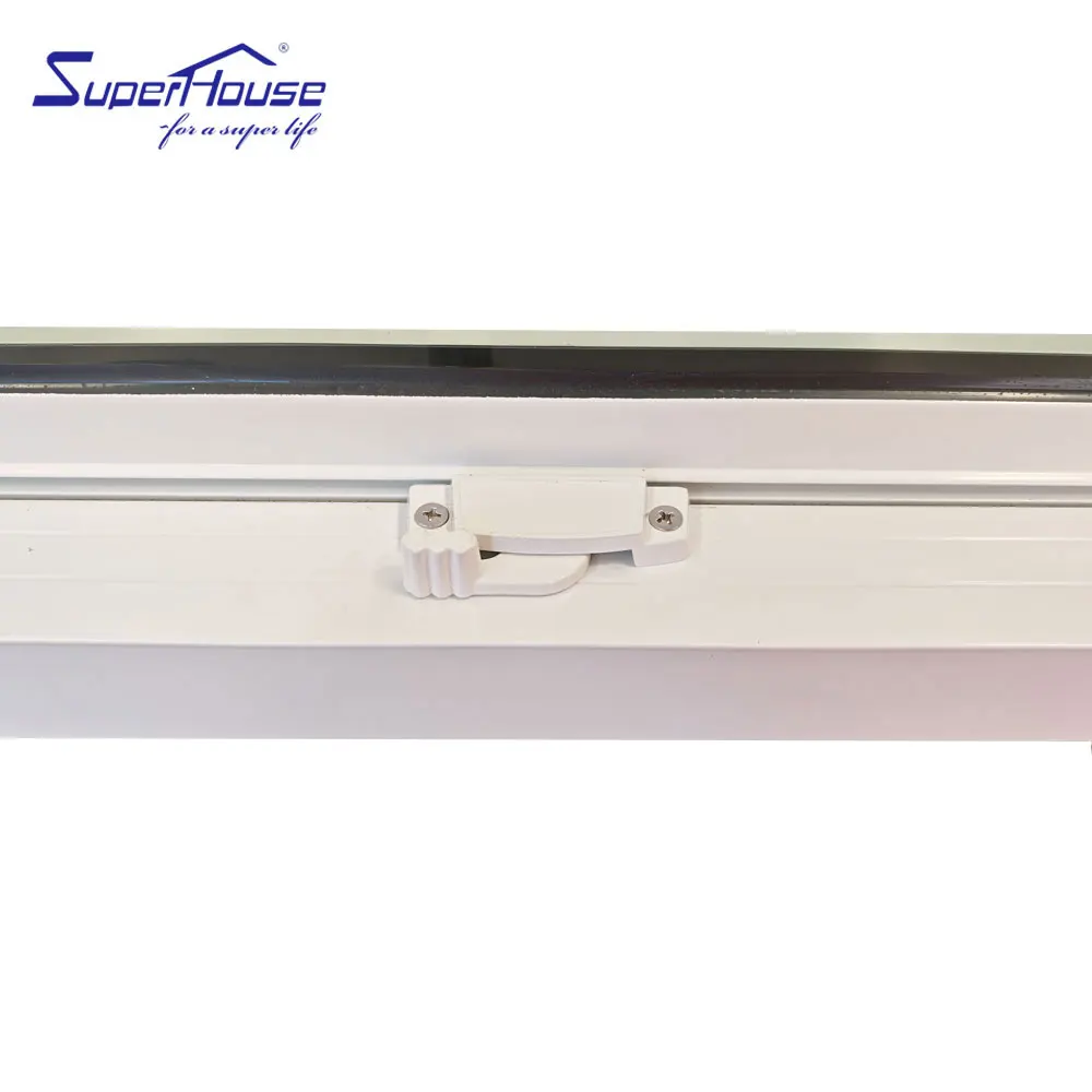 Top manufacturer upvc windows and doors NFRC aluminum single hung windows for the villa