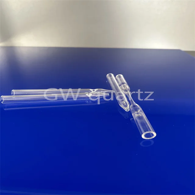 Quartz/high borosilicate glass long rod smoke high transparency and high temperature resistance