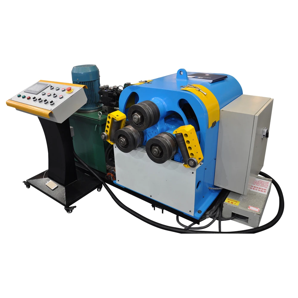 Гибочный станок для W24S-45 труб с 3 роликами гибочный квадратными трубами железным