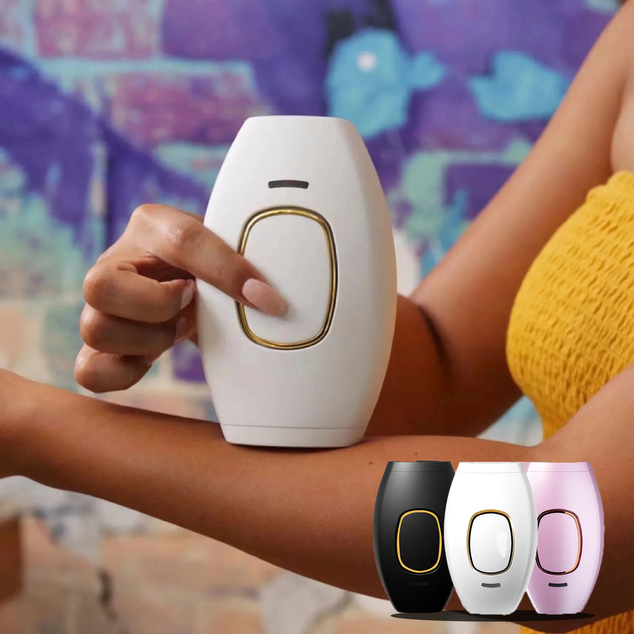 Mini IPL Hair Remival Device Painless laser Epilator Skin Hair Remover Laser Home Used For Men and Women