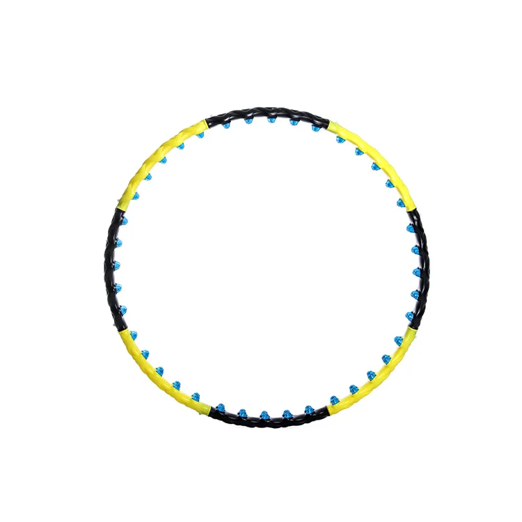 Hot Sales Massage Key Adults Fitness Gym Equipment Weighted Hu la Ring Hu la Hoops