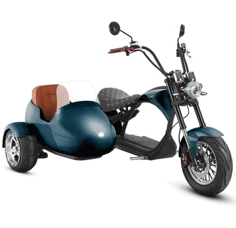 USA Warehouse Canada warehouse Electric scooter sidecar bike sidecar bicycle sidecar bike for sale factory price citycoco