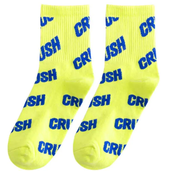 Fashion Sports Men Socks Wholesale Women Full Logo Custom Cotton Socks