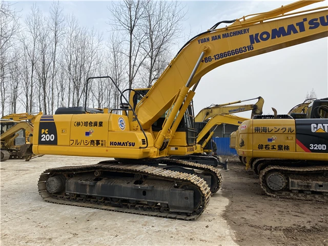 New stock original Japan surplus backhoe pc200-8 , Used pc200-6 pc200-7 pc200 excavator , Komatsu excavators