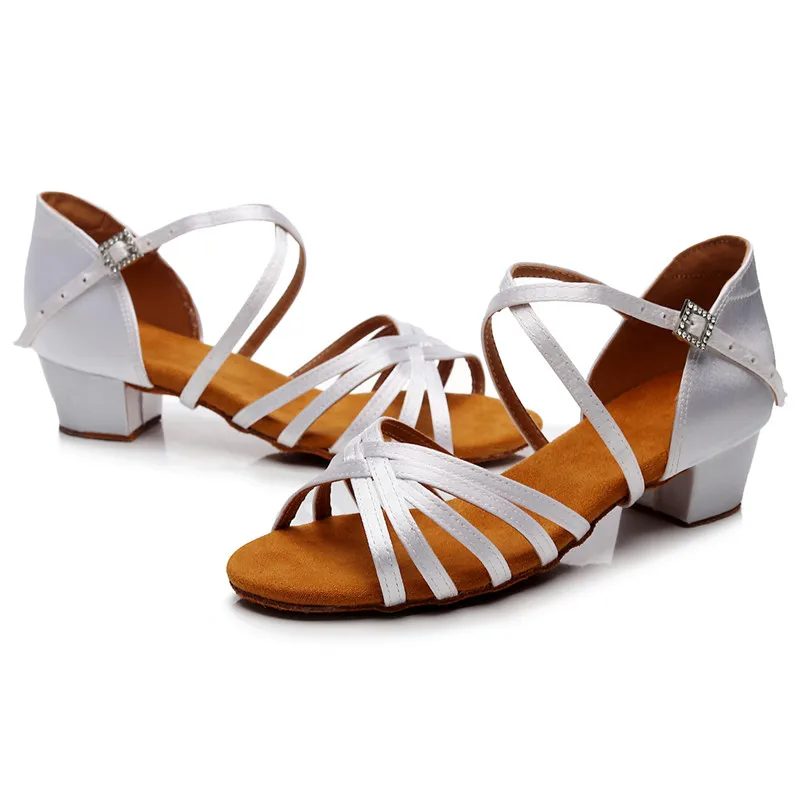 Factory Wholesale Adult Latin Shoes Women Professional Ladies Ballroom Salsa Dancing Shoes