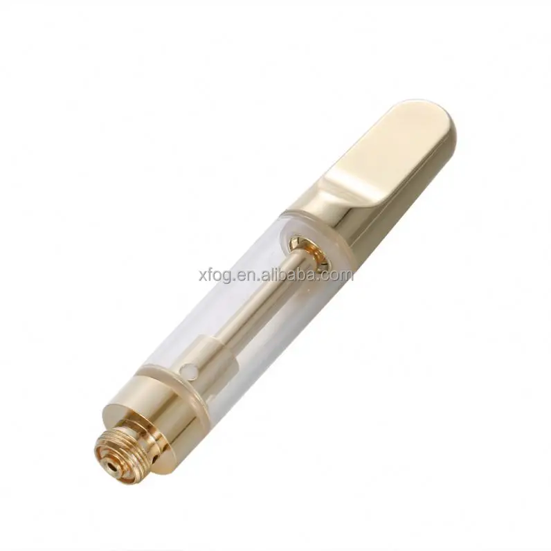 Wholesales 510 thread oil vaporizer empty cure vape pen cartridge gold tip