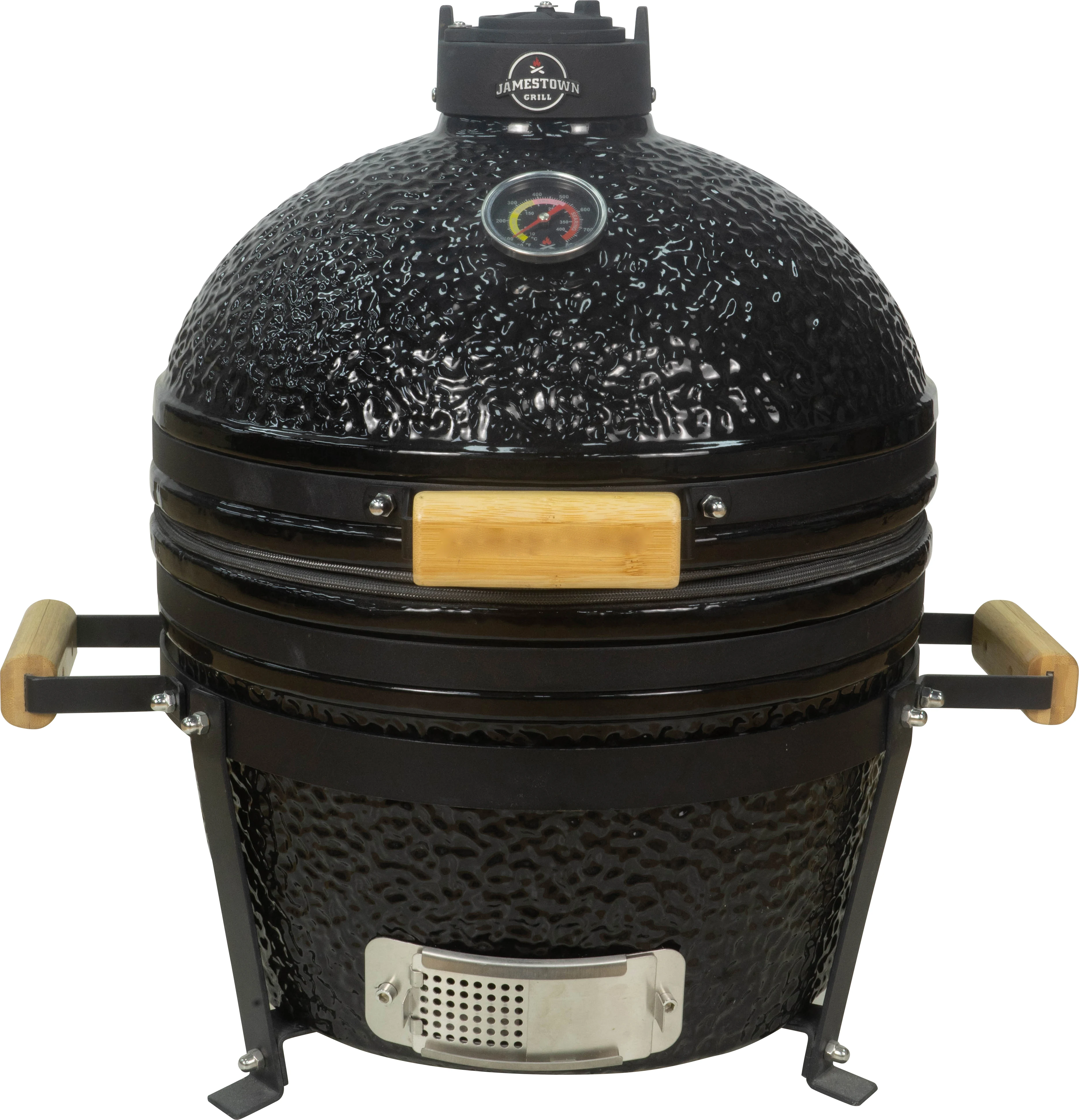 SEB KAMADO 16inch Minimax Portable Bbq Grill for Party Garden Ceramic  Portable Barbecue Charcoal Kamado Bbq Grill