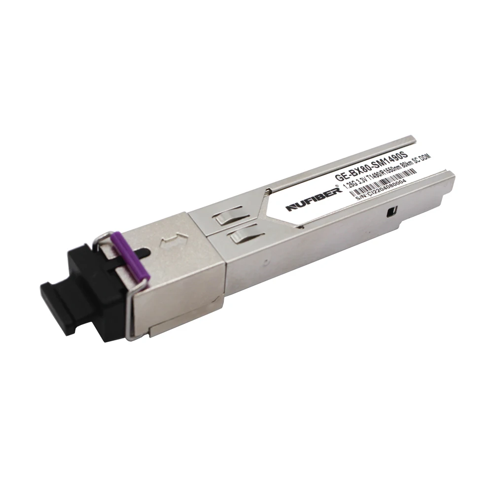 60km 2.5Gb/s Dual fiber Single mode 1550nm duplex LC 60km SFP Transceiver 3.3V  DFB-LD&APD Transceiver