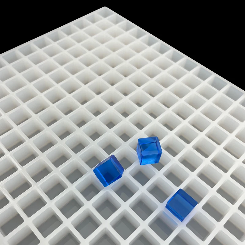 1ml 2ml 3ml 4ml 5ml 6ml 7ml 8ml Square cavity silicone fondant candy Chocolate gummy bear mold
