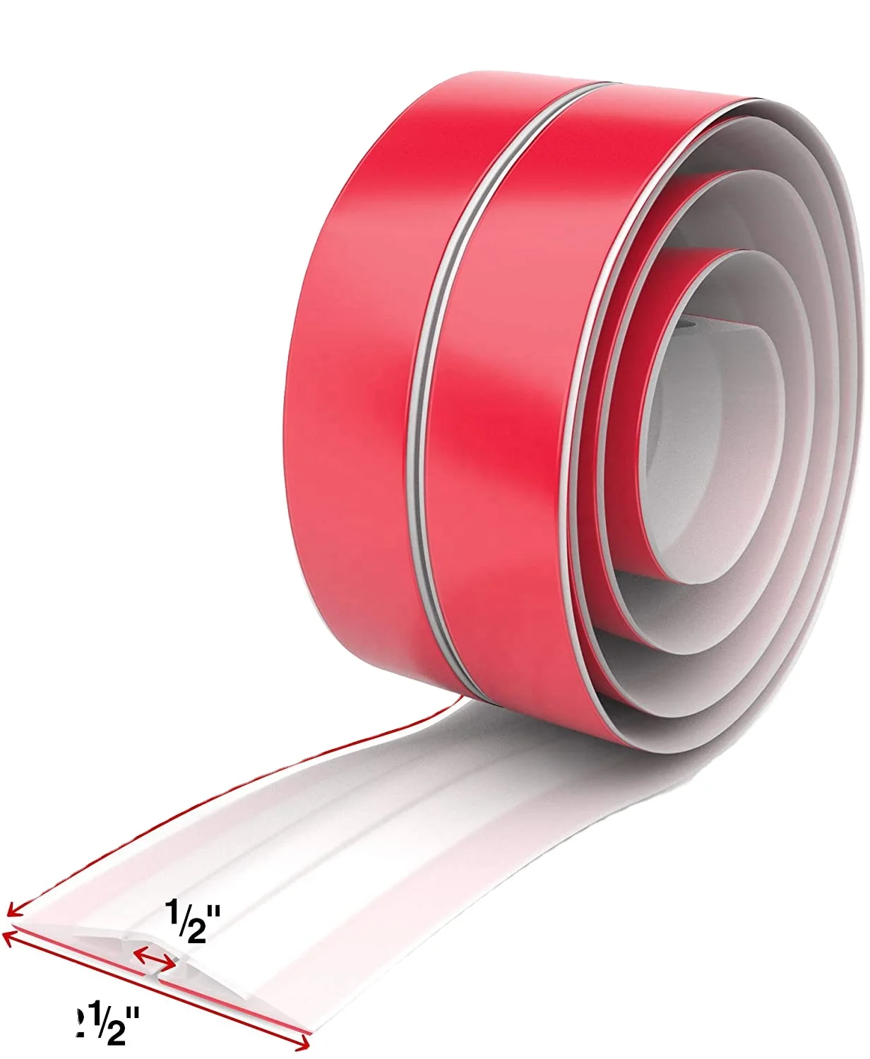 Силиконовый защитный чехол для кабеля для офисного пола, водонепроницаемый самоклеящийся фиксированный шнур питания, открытый провод, антивозрастной