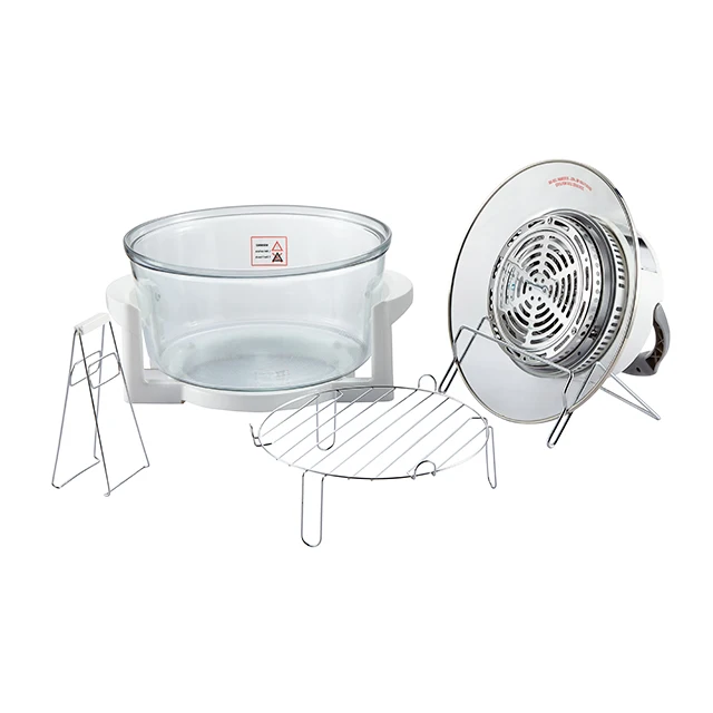 
Halogen oven convection oven countertop portable electric infrared flavorwave 12L oven 