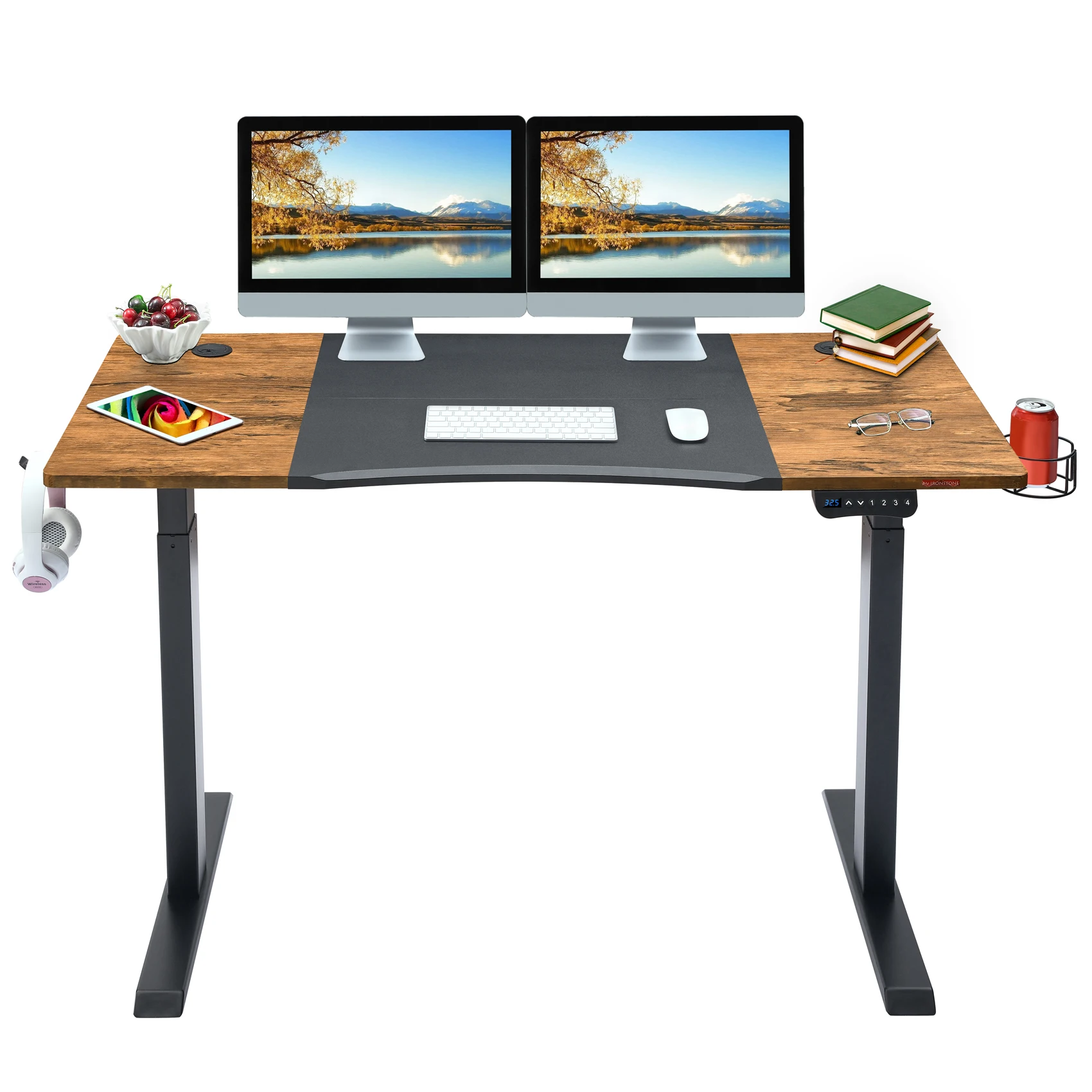 
Mr Ironstone Electric Height Adjustable Desk Sit Stand Up Office Table Design Simple Adjustable Standing Desk 