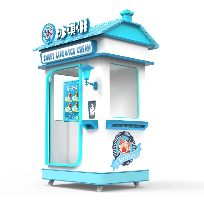Guaranteed quality automatic ice cream vending machine