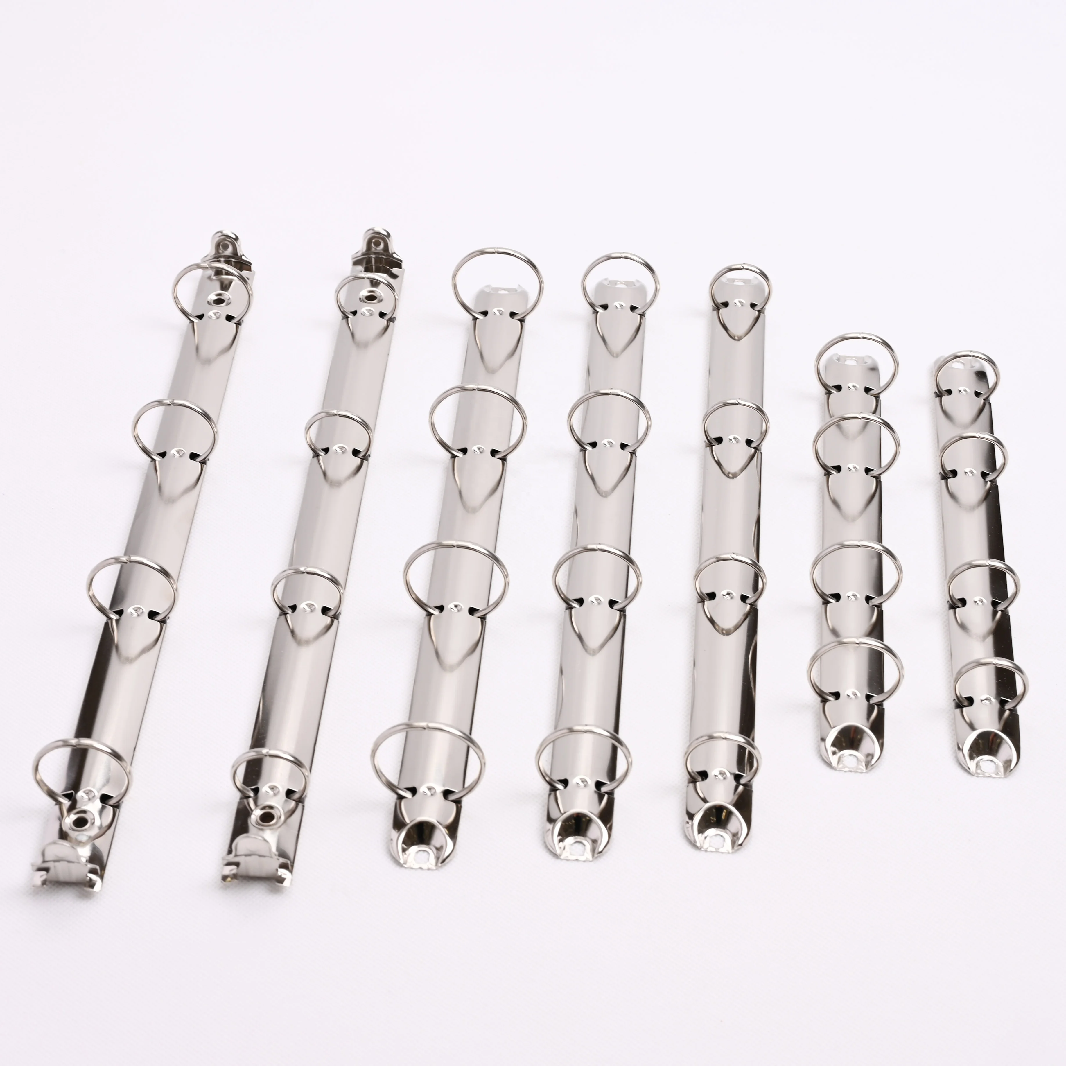 Wholesale High Quality Multi-sized Colorful O-Shaped 3 6 9 Ring Binder with Switch Loose Leaf Binder Clip For Budget Binder