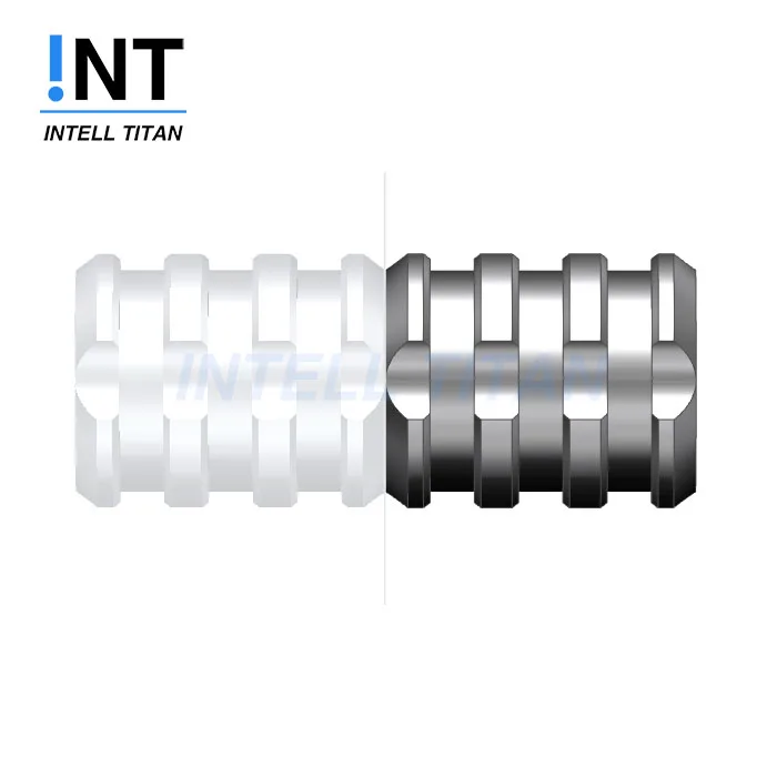 HTY Outdoor camping Gears titanium lanyard bead for Knife