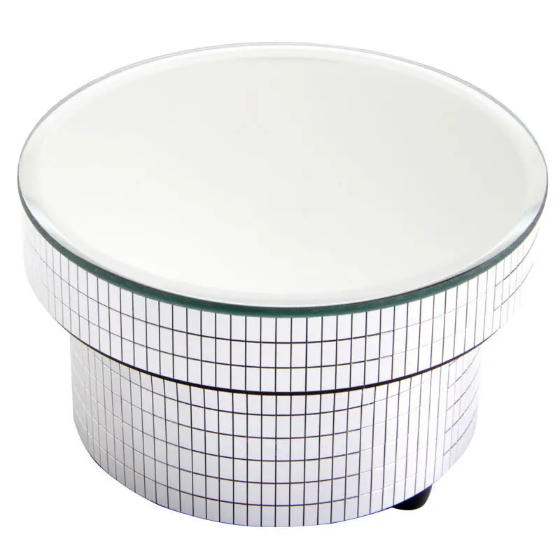 
Custom Rotating Jewelry Display Stand Motorized Rotary Turntable Display Stand Base USB Battery Powered 