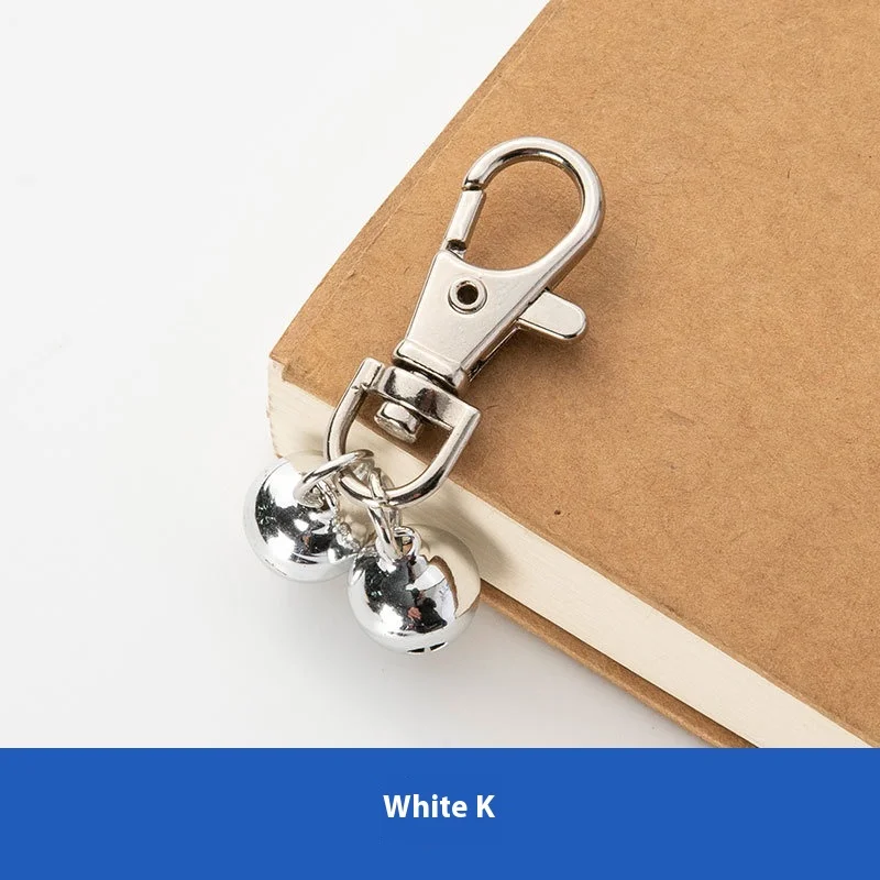 Diy Jewelry Accessories Zinc Alloy Coin Holder Keychain Hanging One-Word Bell Metal Pet Dog Collar Bell Pendant & Dog Buckle