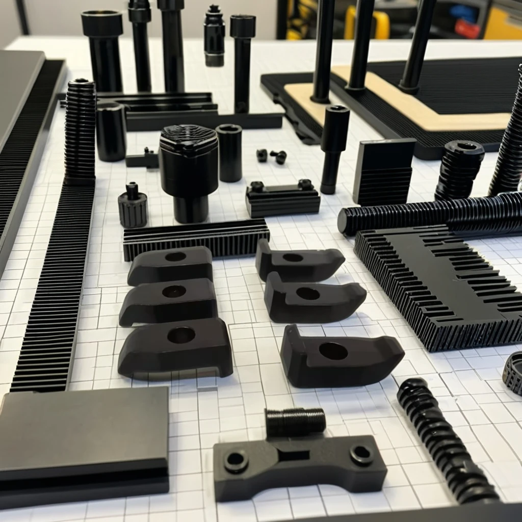 Precision Stainless Steel CNC Milling Clamp Customized Micro Machining Milling & Drilling 3D Model