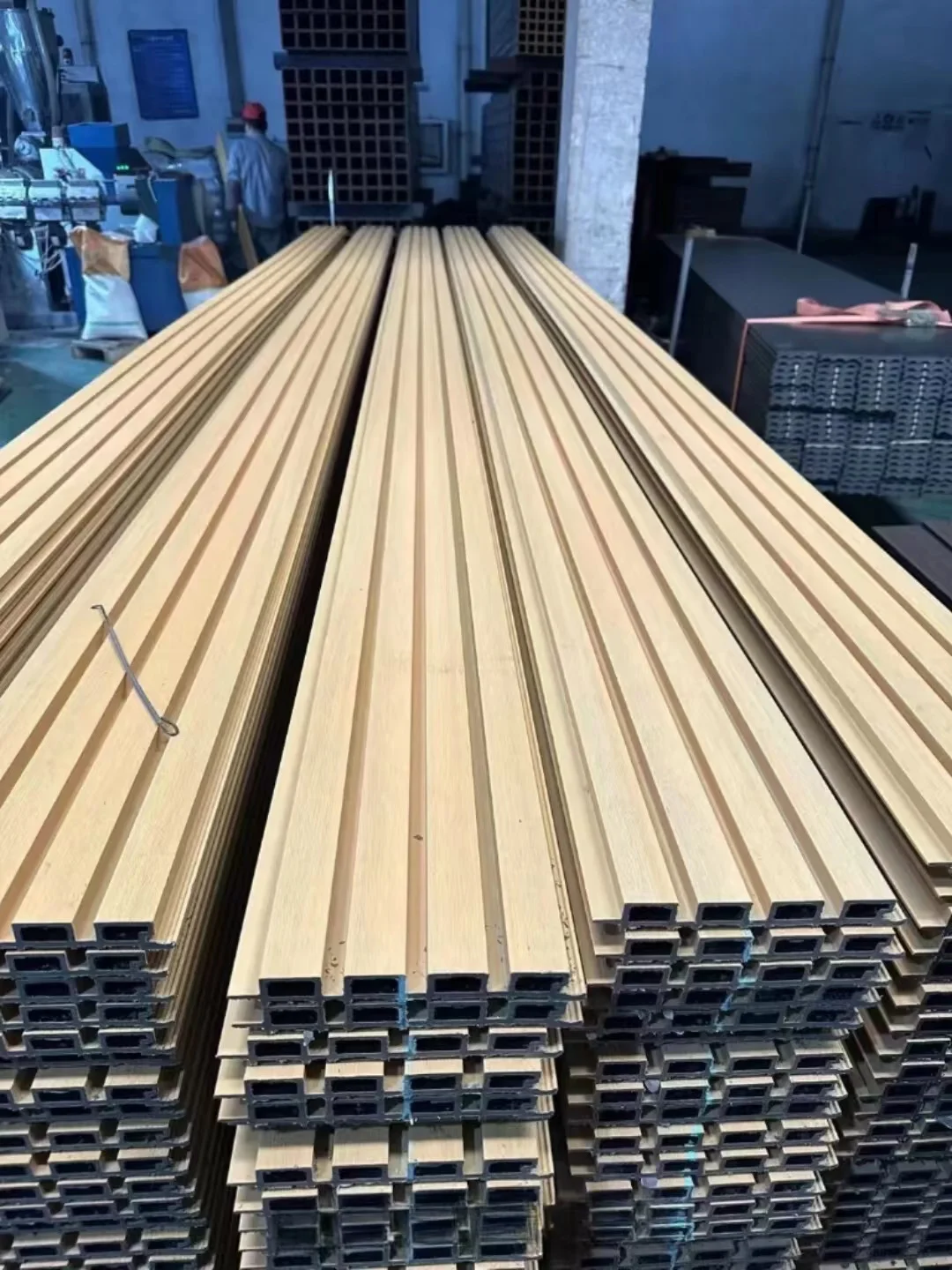 Plastic Composite Manufacturer modern facade wall panel exterior wood flaunted panels wall decor outdoor