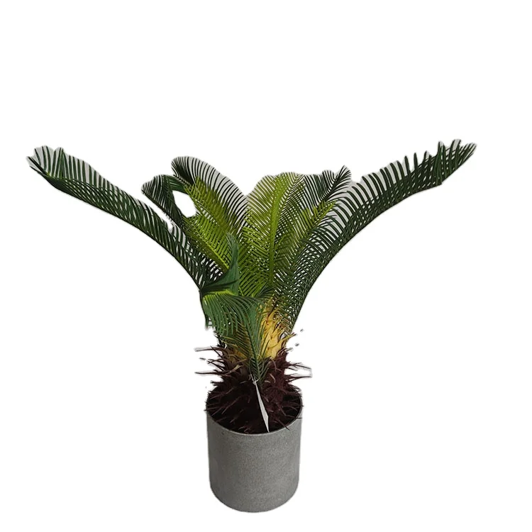 High Quality Artificial Fan Palm Tree Faux Palm Tree And Plants For Decoration
