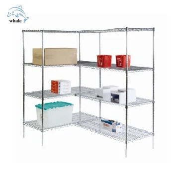 Excellent quality WHALE durable grocery store shelving, multifunction medium duty galvanized grocery store shelving