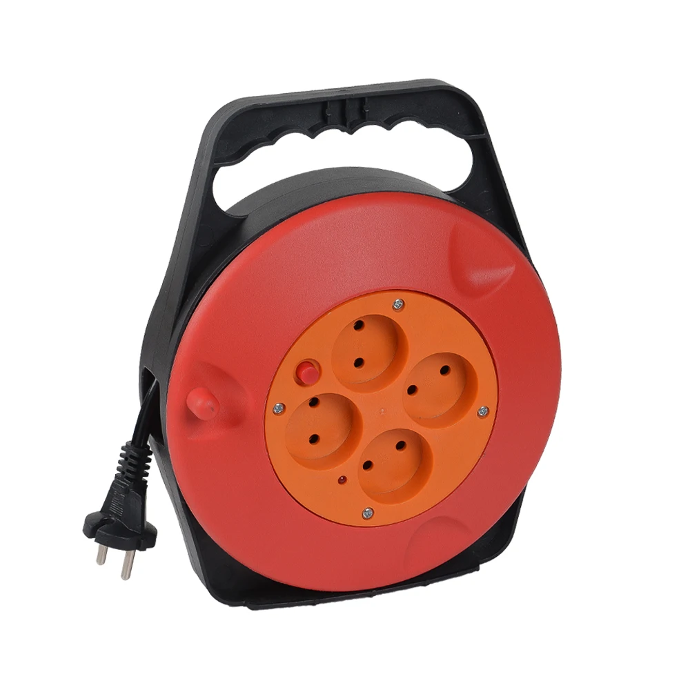 China wholesale Small Cable Reel Retractable Spring Cable Reels Mini Hose Reel Drum For Pipe Coil
