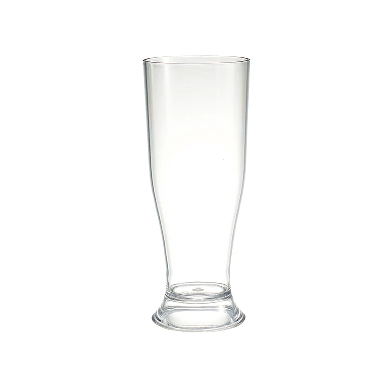 Bar use unbreakable clear 585ml plastic large beer glasses 20oz Polycarbonate Beer Mug