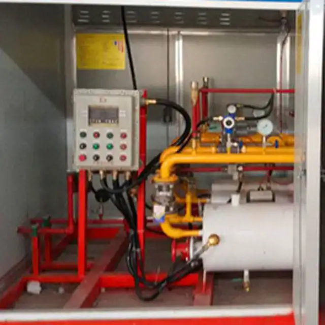 Gas Station Equipment Cng Reducer Decompression Skid Cng Regulator For Cng Skid Station