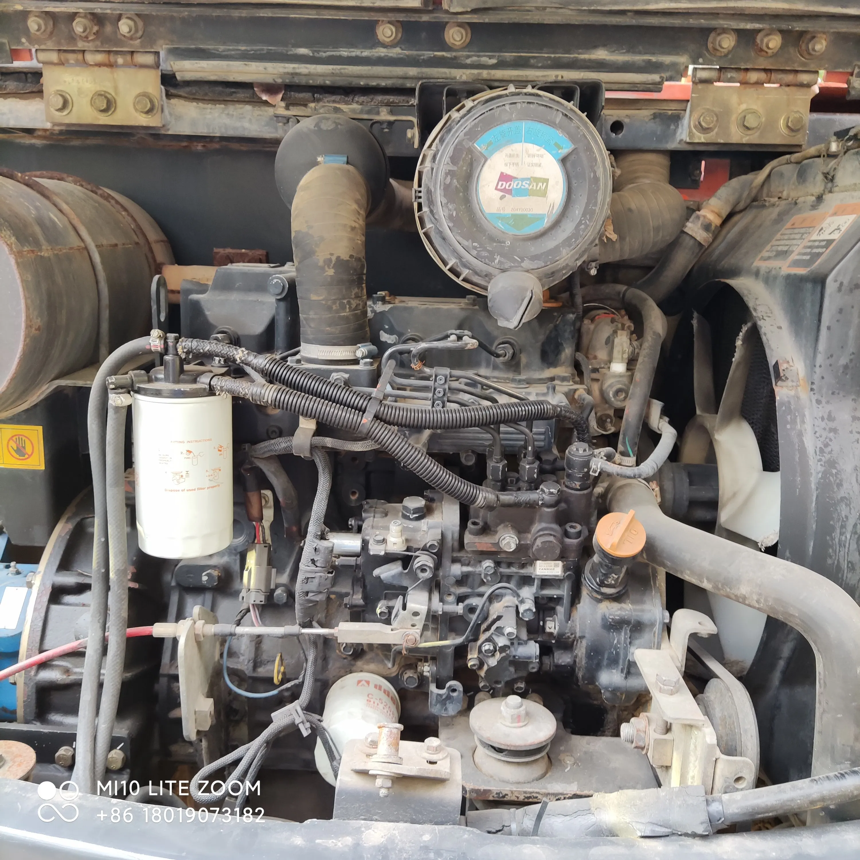 Super Product Doosan Excavator Small Model DH60-7 Mini digger high quality Used Excavator DH55 DH60-7 DH80 digger for sell