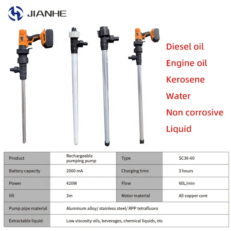 Многоуровневые электрические дизельные Дозировочные катушки для машины, переносные Барабанные насосы, масляный барабанный насос