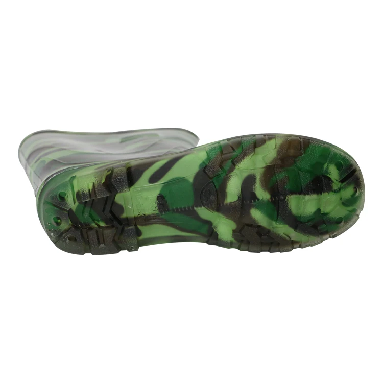 Factory Direct Sales Waterproof Rain Boots Men PVC Water Proof Outdoor Boots