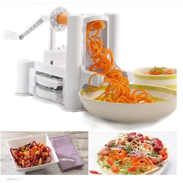 As seen on TV spiral slicer /vegetable spiralizer/spiral vegetable slicer